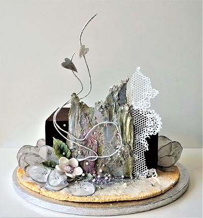 silver wedding - Cake by Torty Zeiko