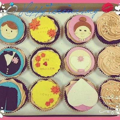 Foreversary Cupcakes - Cake by darlingcupcakes