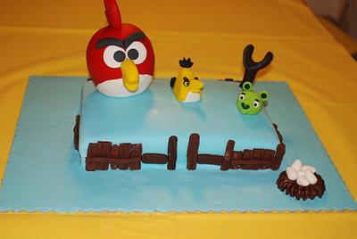 Angry Birds - Cake by Rita faria