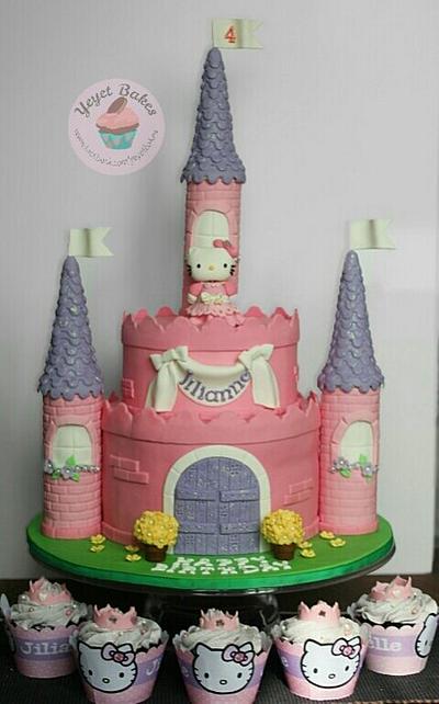 Hello Kitty Princess Theme Cake - Cake by Yeyet Bakes