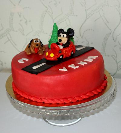 Mickey cake - Cake by Jiřina Matějková