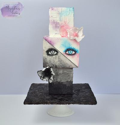 "Between Minds Collaboration"  - Cake by Magda's Cakes (Magda Pietkiewicz)
