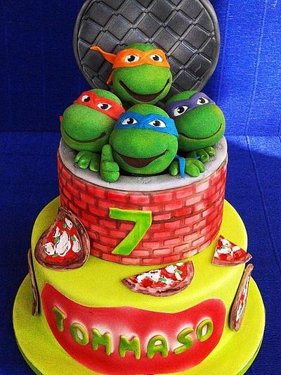 Ninja Turtles Birthday Cake - Cake by LaDolceVit