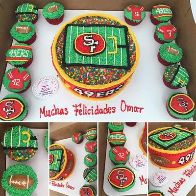 49ERS - Cake by Pastelesymás Isa
