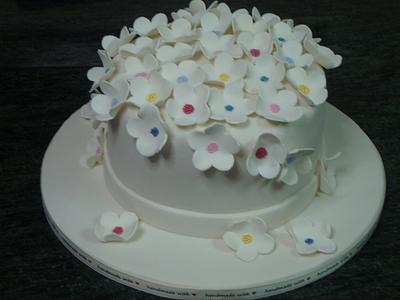 Simple flowers - Cake by ACM