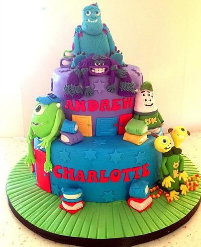 Monsters University Cake - Cake by Gilliandunphy