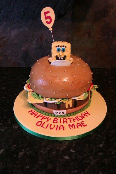 Hamburger, cake - Cake by Caked