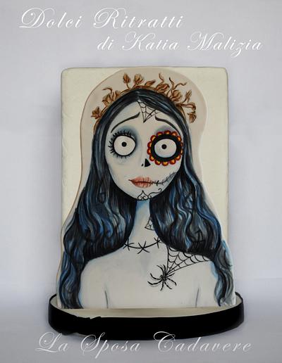 Corpse Bride Cake " La sposa cadavere" - Cake by Katia Malizia 