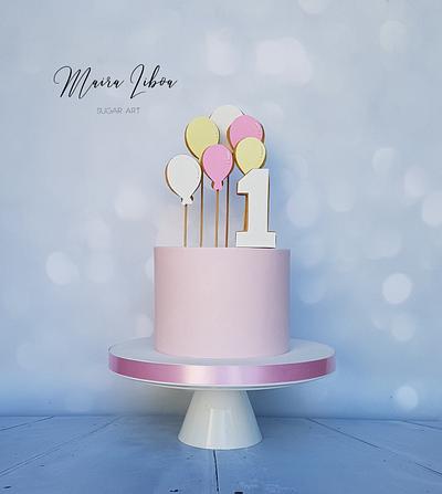 Balloons - Cake by Maira Liboa
