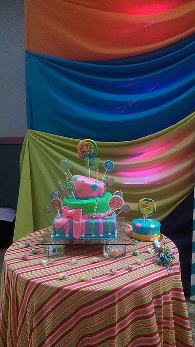 candy land cake - Cake by Your Dreaming Cake