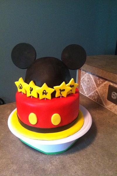 Mickey Mouse Cake - Cake by Molly Gearhart
