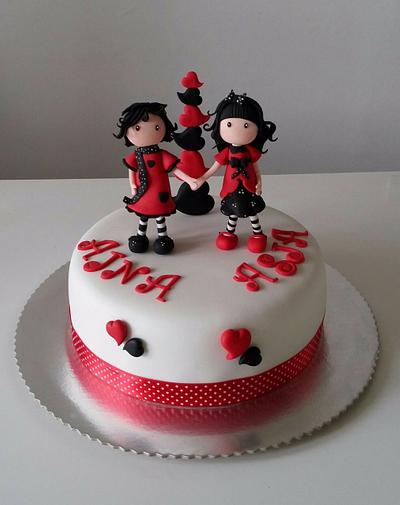 Gorjuss dolls cake - Cake by TorteTortice