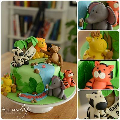 Jungle Safari - Cake by SUGARology