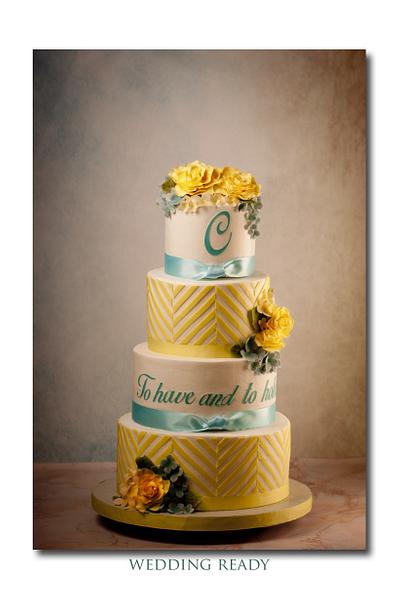 Wedding Ready - Cake by Jan Dunlevy 