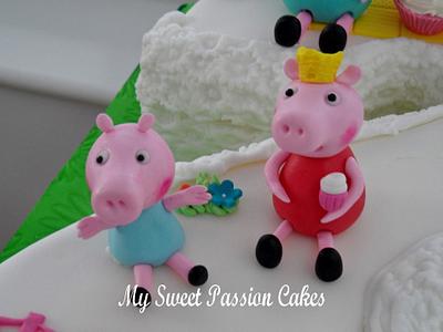 Peppa Pig  - Cake by Beata Khoo