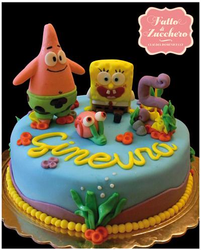 Spongebob - Cake by Fatto di Zucchero