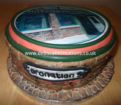 Coronation Street - Cake by debscakecreations