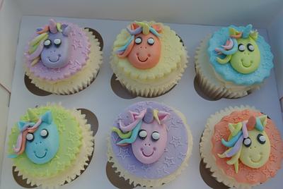 Magical Unicorn Cupcakes - Cake by Alison Bailey