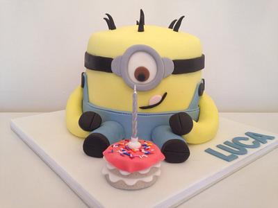 Its a Minion!  - Cake by sweet-bakes.co.uk
