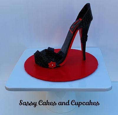 Black and Red - Cake by Sassy Cakes and Cupcakes (Anna)