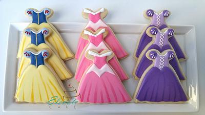 Disney Princesses Cookie Set - Cake by Elevatecake