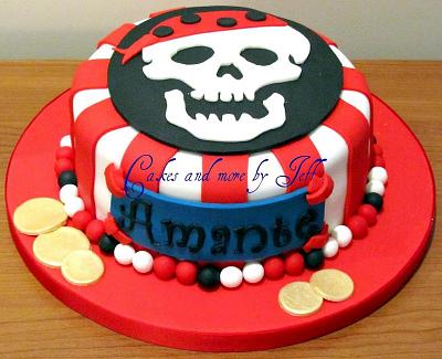 Pirate Cake - Cake by Jeffreys Cakes and Bakes