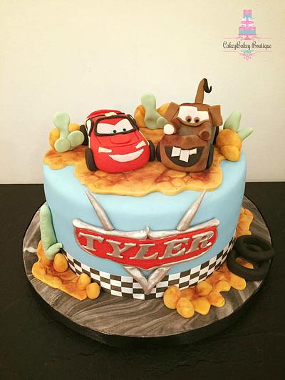 Cars Cake - Cake by CakeyBakey Boutique