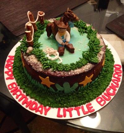 Little cowboy cake - Cake by Cakes by Biliana