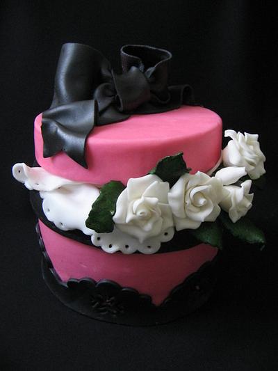 Flower box - Cake by Claudia