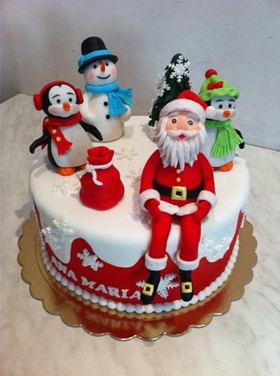 Christmas cake - Cake by Gabriela Doroghy