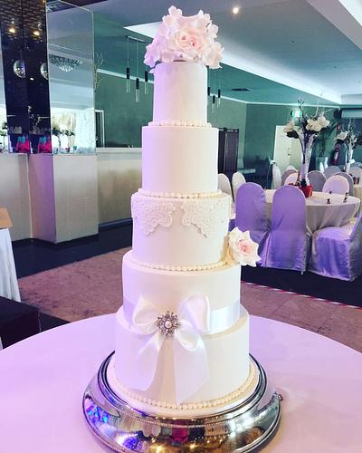 Wedding cake - Cake by Priscilla's Cakes