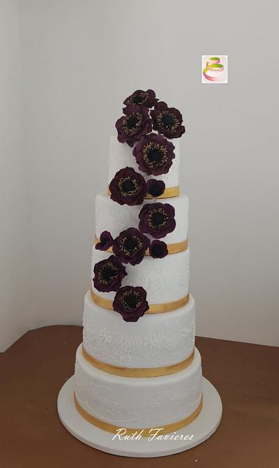 Wedding cake - Cake by Ruth - Gatoandcake