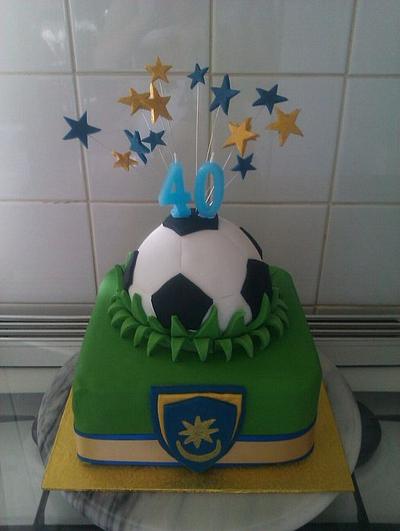 Pompey (Portsmouth) Football Cake - Cake by Safron