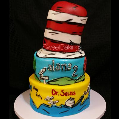 Dr Seuss - Cake by Priscilla 
