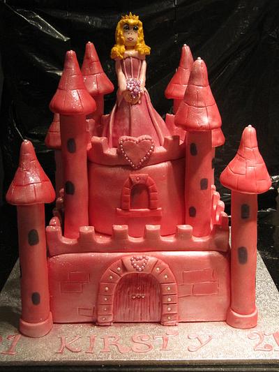 princess castle - Cake by d and k creative cakes