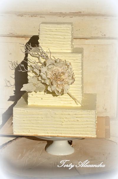 Wedding buttercrem cake - Cake by Torty Alexandra