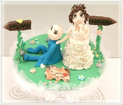 WEDDING TOPPER - Cake by Lara Costantini