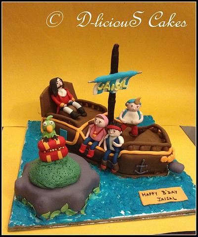 Jake and the Neverland Pirates !! - Cake by devinasoni