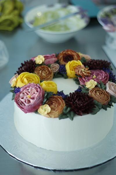 All Buttercream Cake - Cake by Make Fabulous Cakes