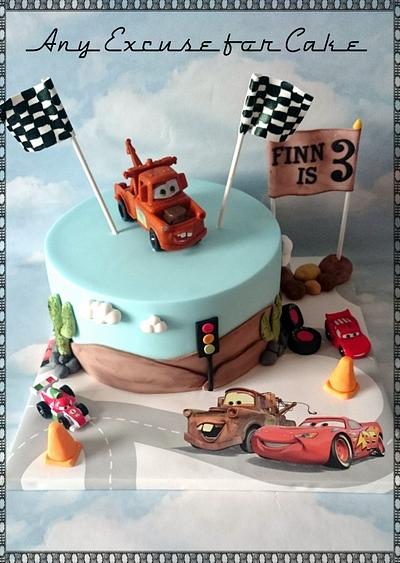 cars  - Cake by Any Excuse for Cake