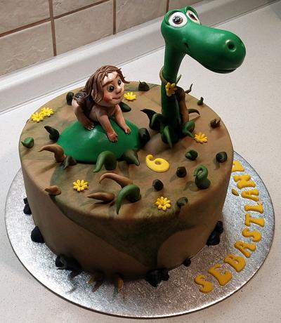 The Good Dinosaur - Cake by Majka Maruška