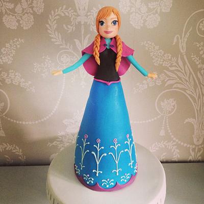 Frozen's Anna...... - Cake by Bakemycake