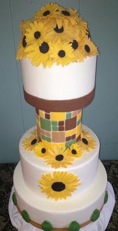 country Wedding cake - Cake by Samantha Corey