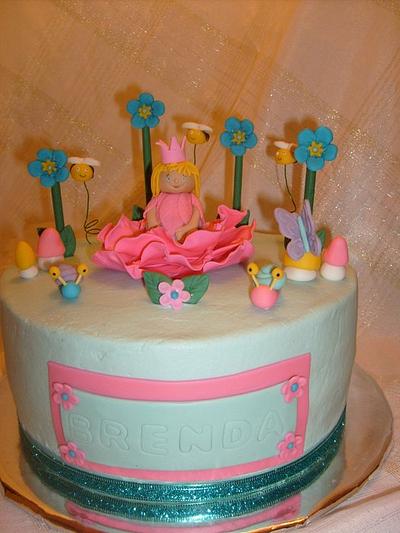 Brenda's 1st Birthday - Cake by Pamela