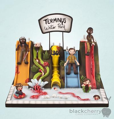 Terminus Water Park - Cake by Little Cherry