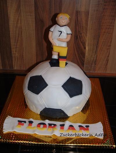 Football cake for a 7 years old german boy - Cake by Adéla