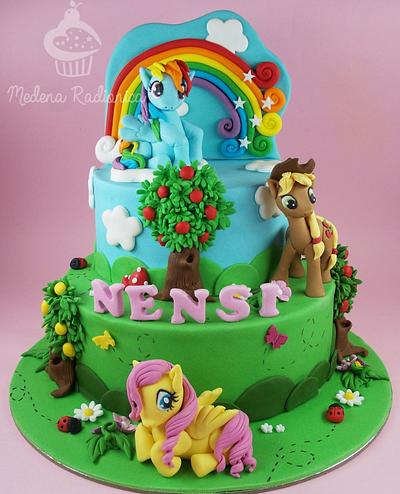 My little pony cake - Cake by MedenaRadionica