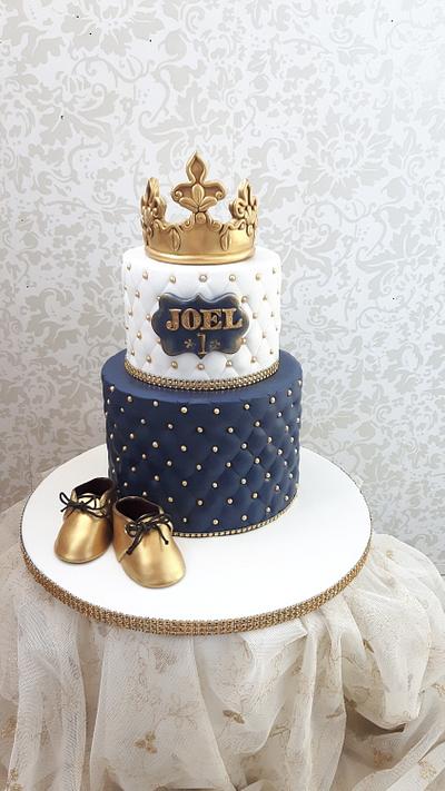 Prinse  Joel one birthday cakes  - Cake by Nebibe Nelly
