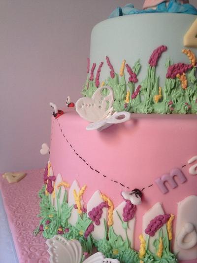 Butterflies & Ladybirds ......  - Cake by Janet Harbon