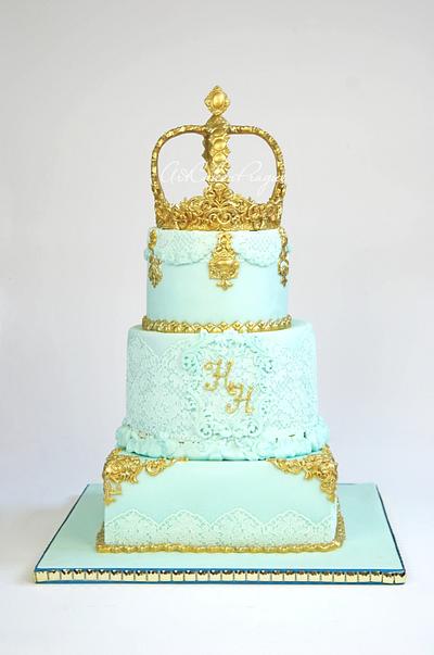 Royal crown cake  - Cake by Art Cakes Prague